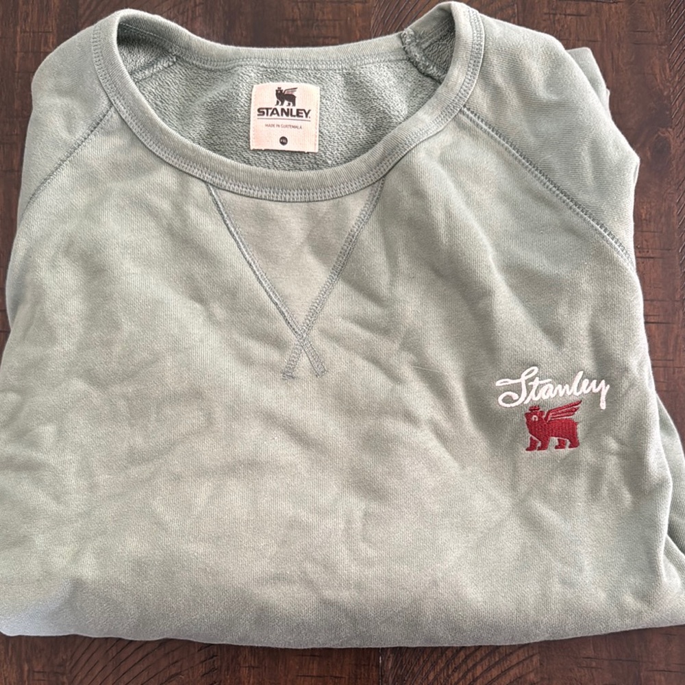 Stanley Men's Light Gray Crewneck Sweater